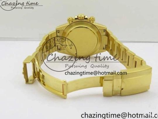 MiroTime 0210 Daytona 116508 YG Noob 1:1 Best Edition 904L YG Case and Bracelet YG Crystal Dial SA MultiPurpose 2628